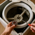 Changer les roulements d’une machine à laver à chargement par le dessus : le guide complet pas à pas