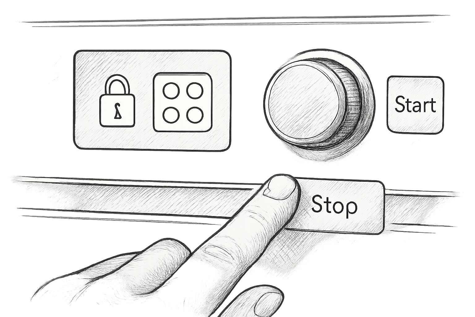 comment enlever le cadenas sur un four