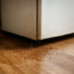 Frigo qui fuit par le bas : causes, solutions et que faire pour réparer la fuite