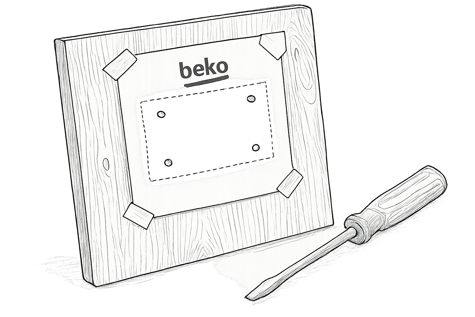 installer facade lave-vaisselle intégrable beko