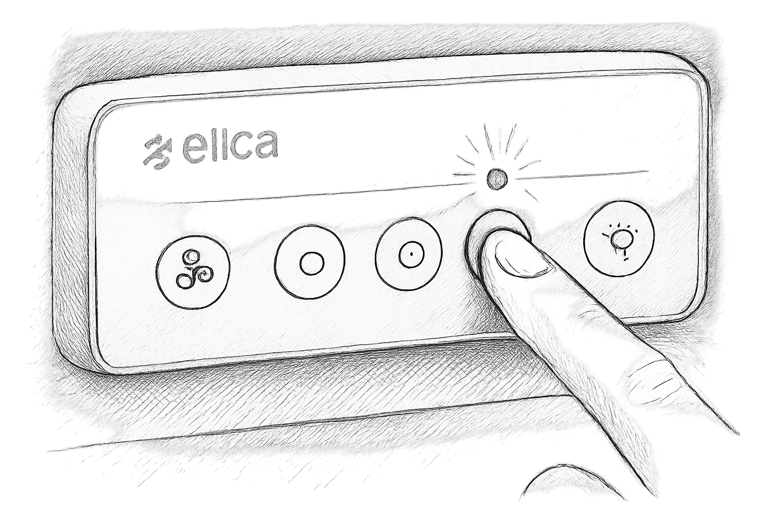 reinitialisation hotte elica