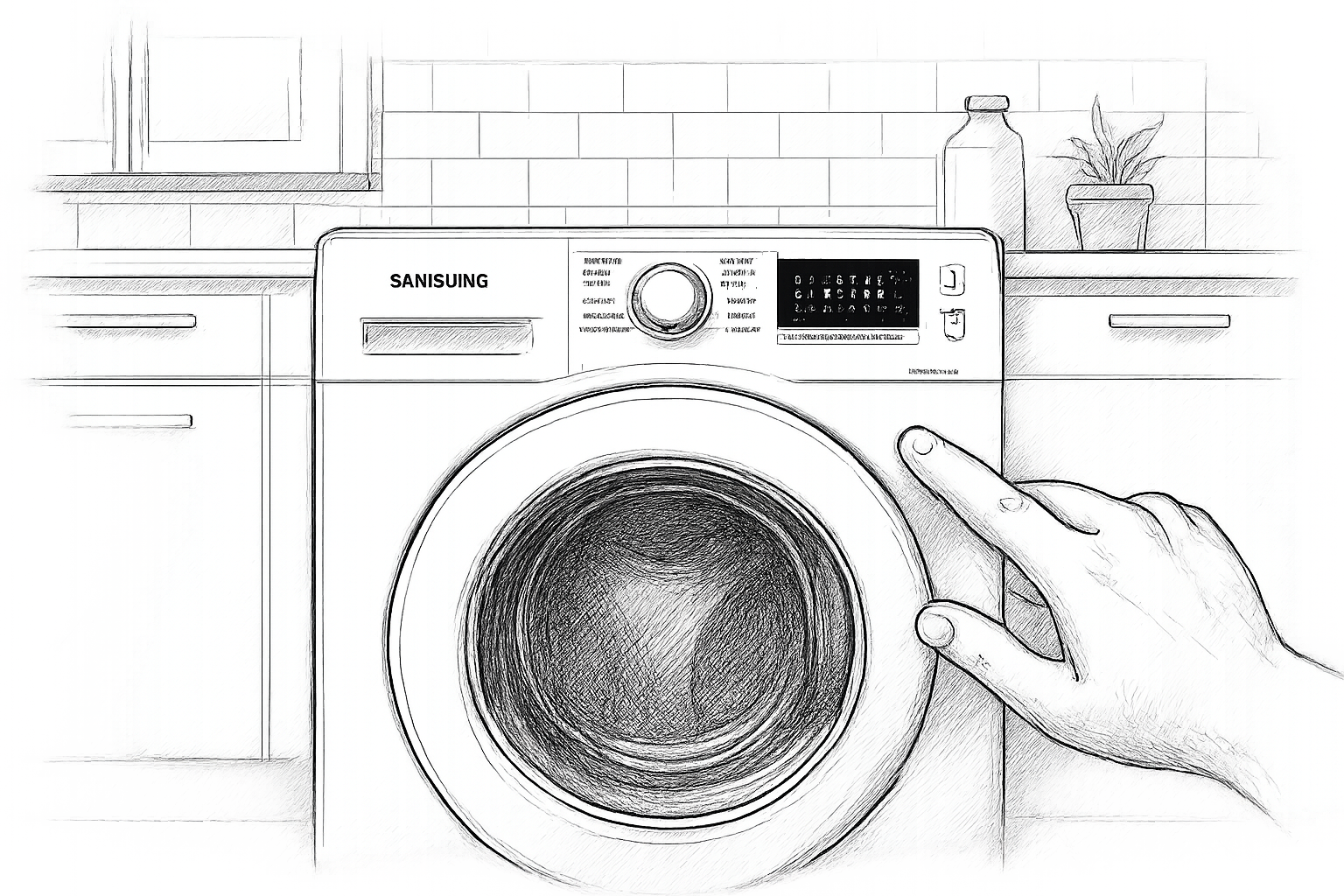 réinitialiser machine à laver samsung eco bubble 8kg