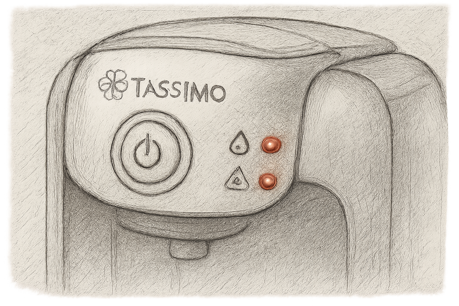 tassimo 2 voyants rouges clignotent
