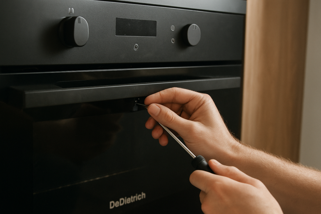 Verrouillage four De Dietrich : comment déverrouiller votre appareil facilement ?